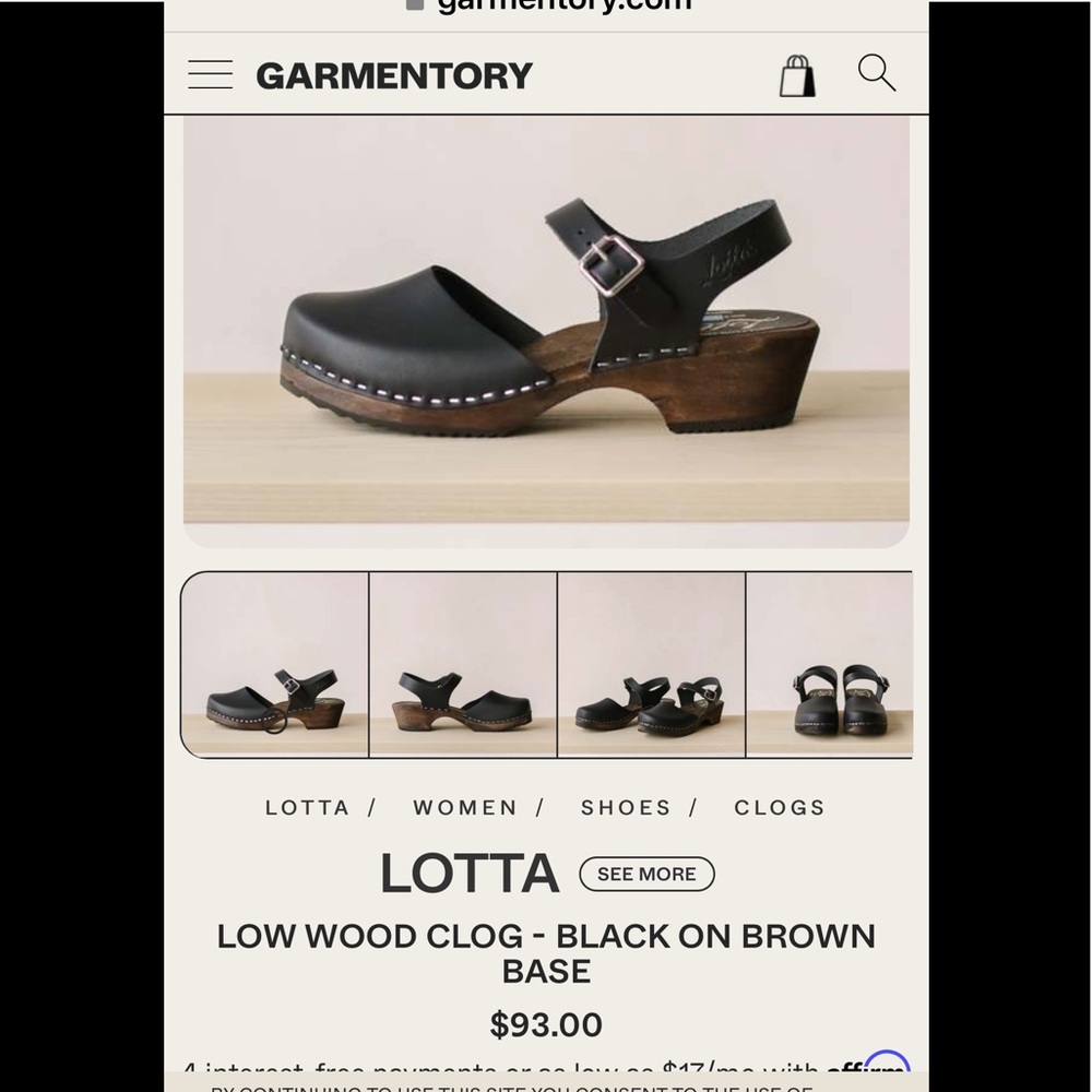 Lotta From Stockholm Clogs-Size 9.5